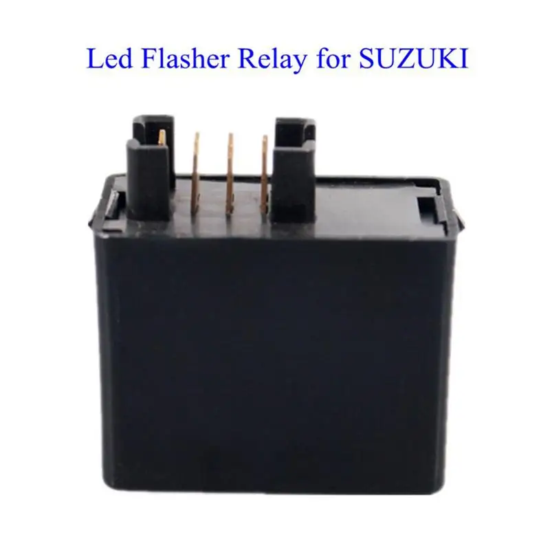 7 Pin LED Indicator Flasher Automotive Strobe Relay Motorcycle Decder For SUZUKI GSX-R 600 SV 650 N/S Signal Light Blinker