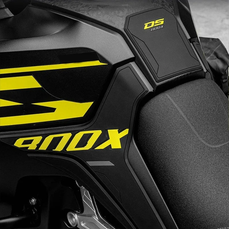 For Voge DS800X Rally DSX800 DS 800 X Rally Tank Grips Side Knee Pads Anti Slip Fuel Tank Sticker Decal Tank Protection Pad