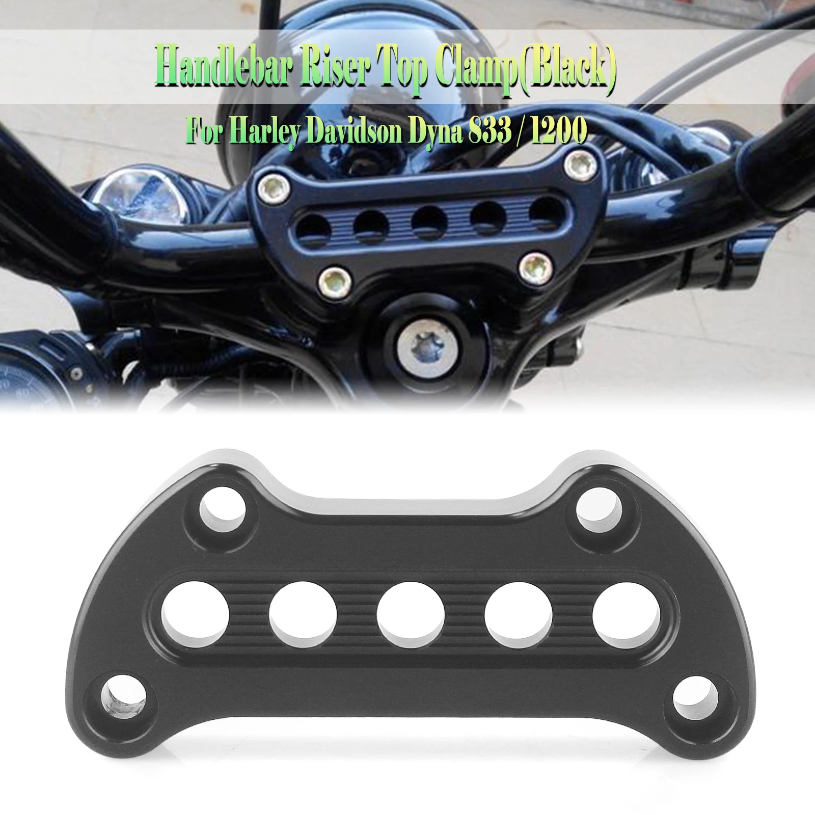 Pop For Harley Davidson Dyna 883 1200 FX FXDF Softail Low Rider Sportster XL883 XL1200 Motorcycle Handlebar Bar Riser Mount Clam