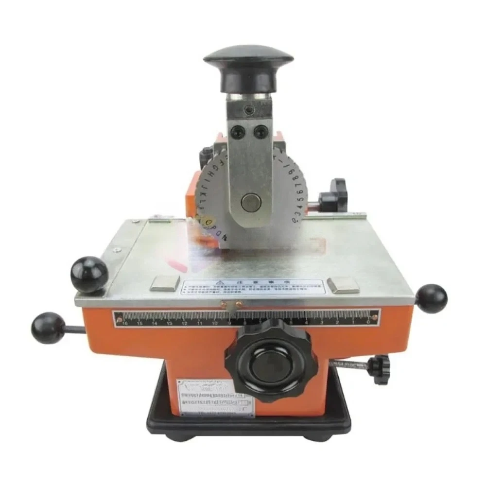 Manual Steel Embossing Machine Dog Tags Embosser,Metal,Aluminum Alloy Name Plate Stamping,Label Engrave Tool