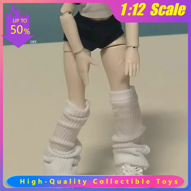 

In Stock 1/12 Scale Female Short Sleeve Sailor Clothes Pleated Skirt for 6'' Action Figure Accessories DIY Doll