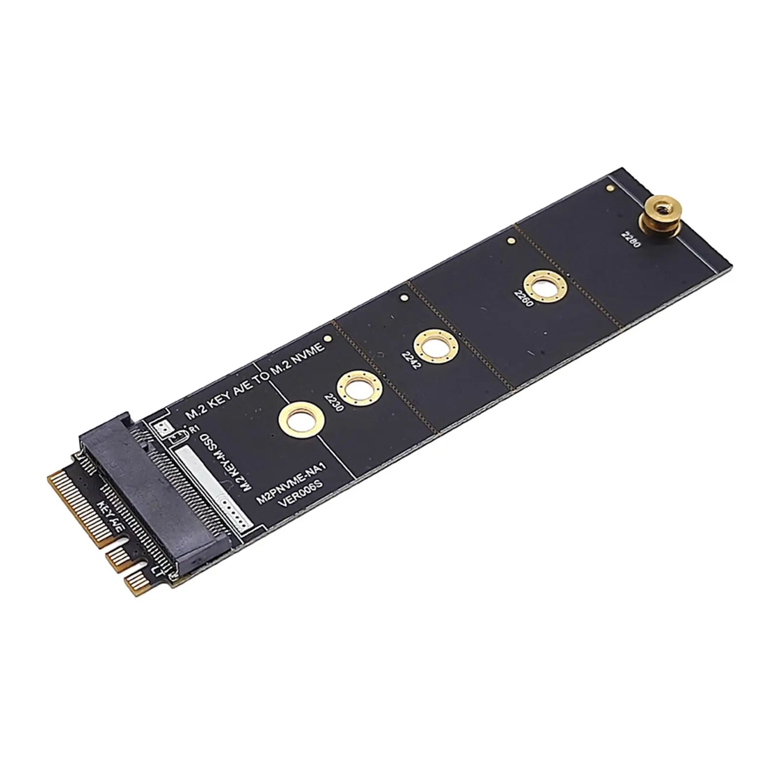 M.2 A E to Key-m Adapter Card Durable Low Power Consumption Stable Performance