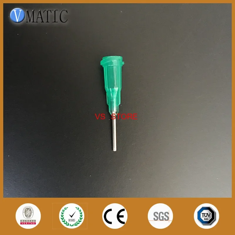 Gratis Verzending Best Selling 100Pcs Industriële 18G Groene Kleur Doseren Naalden Rvs Tips 1/2 Inch