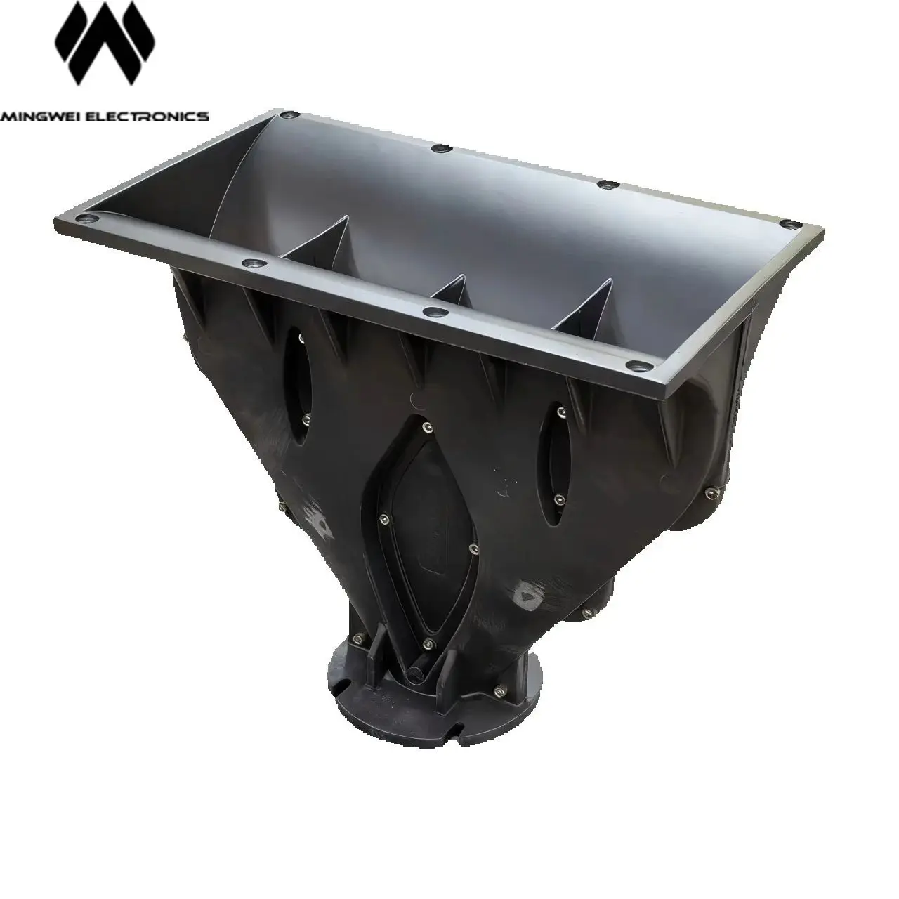 MW Audio Compression Driver Horn 1.4 2 Inch Throat for Line Array Speaker 318Lx185Wx276H
