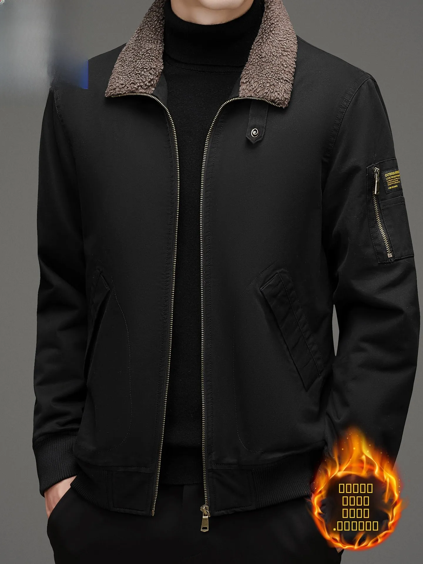 

Мужская зимняя теплая повседневная куртка TUCANO Woodpeer Sle Urban Faion с подкладкой из флиса