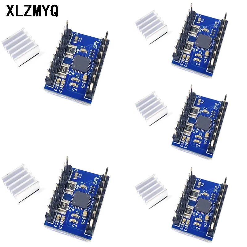 

5pcs 3D Printer HR4988 Stepper Motor Driver Reprap Compatible With A4988 Driver Board HR4988 Motor Driver Module With Heat Sink