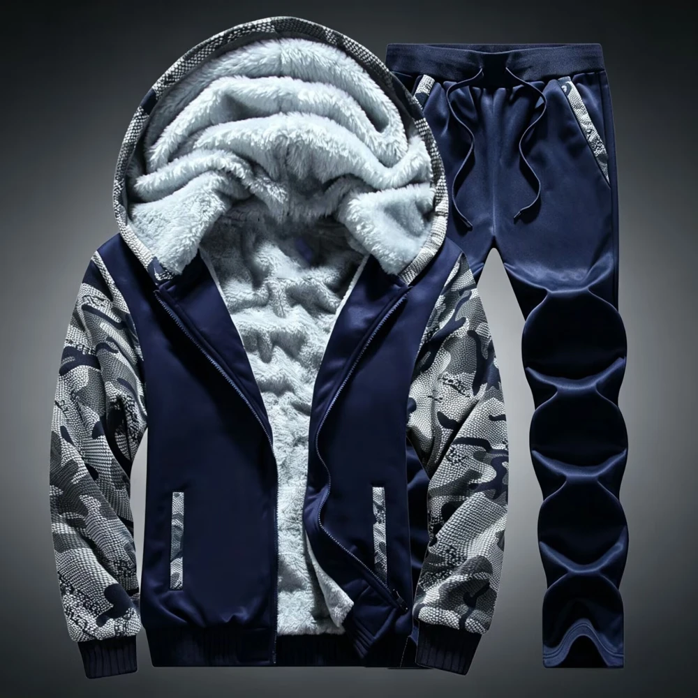 Herren-Trainingsanzug aus Flee – Winter Clothing Men Bewertung und Preis