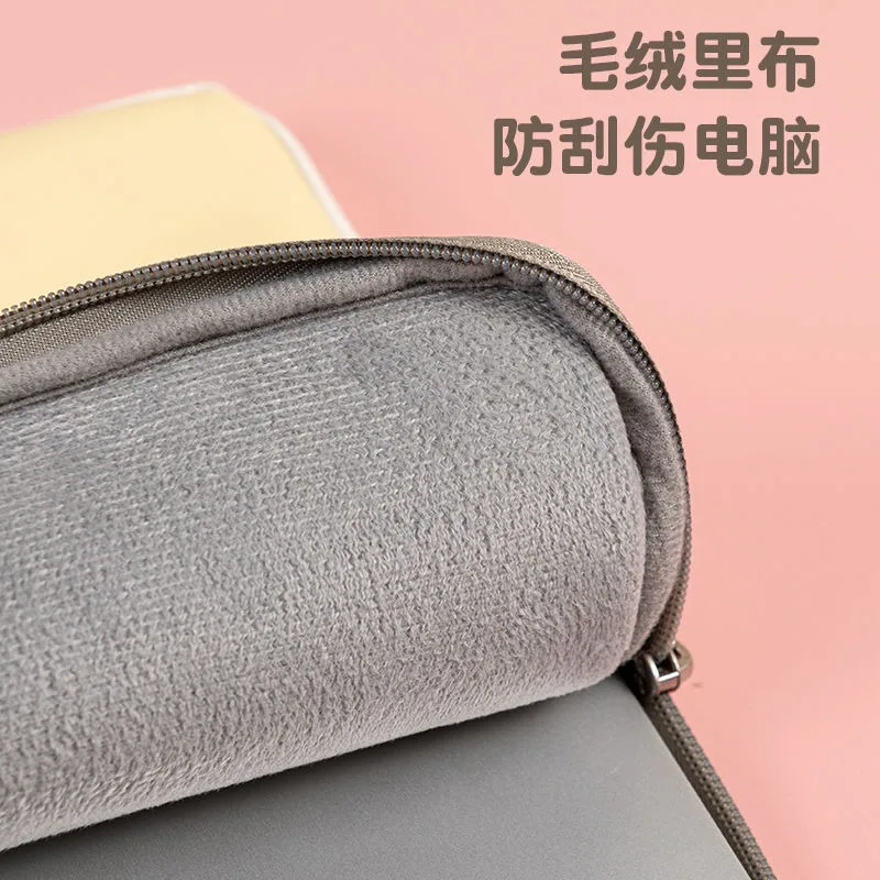 Cartoon Anime Pretty Girl Cute Pink Laptop Bag For Lenovo Dell HP Huawei  Macbook Air M2 Case 10 11 12 13 14 15 Inner Bladder
