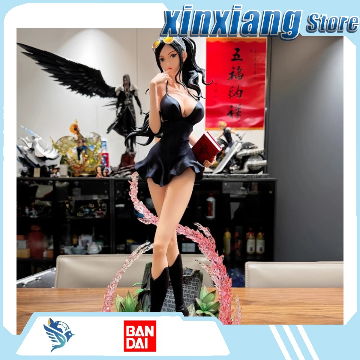 

Фигурка Monkey D. Luffy от Bandai: Модный декоративный элемент, украшение для автомобиля, настольный сувенир, подарок для друга, стильный аксессуар.