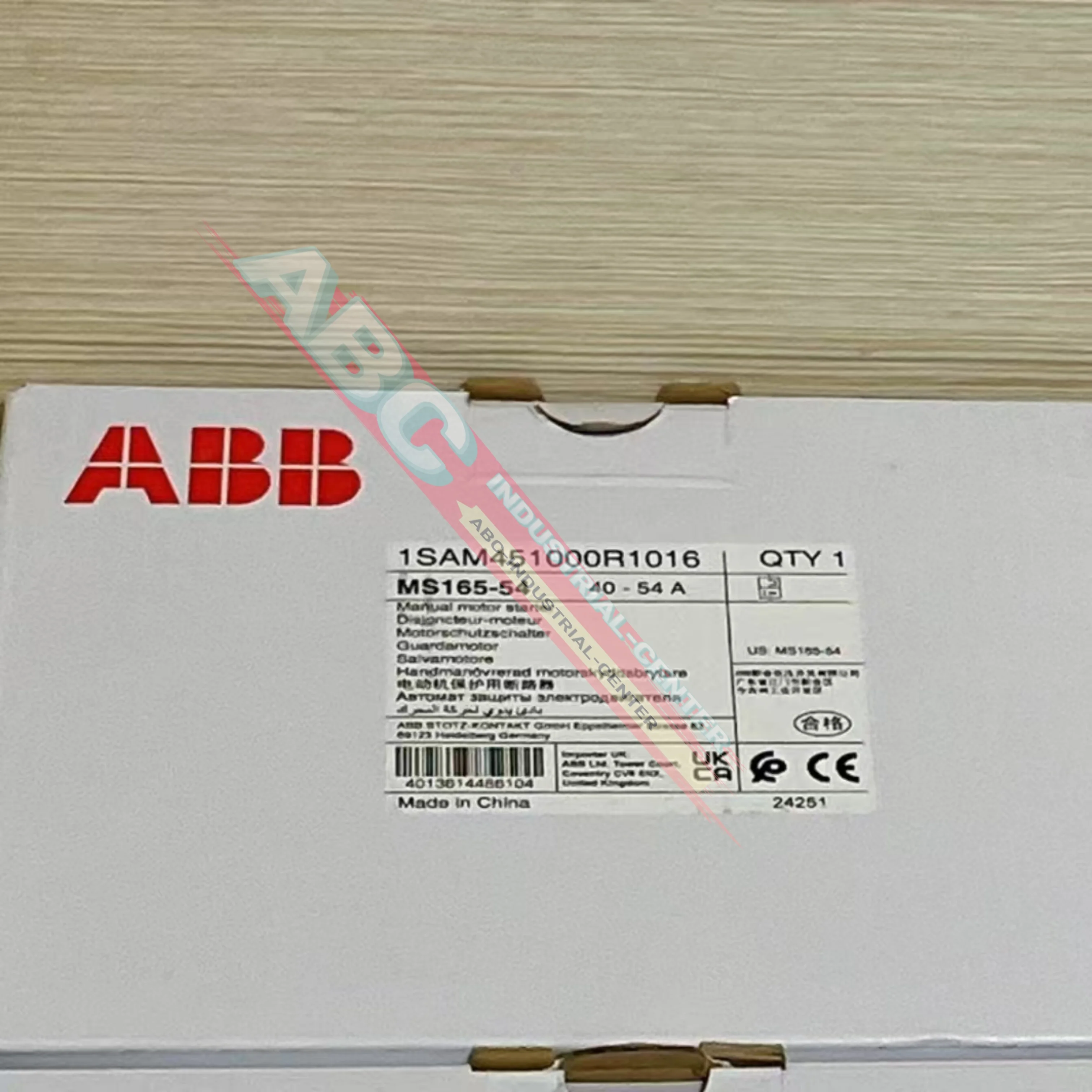 

MS165-54 Motor Circuit Breaker new in box