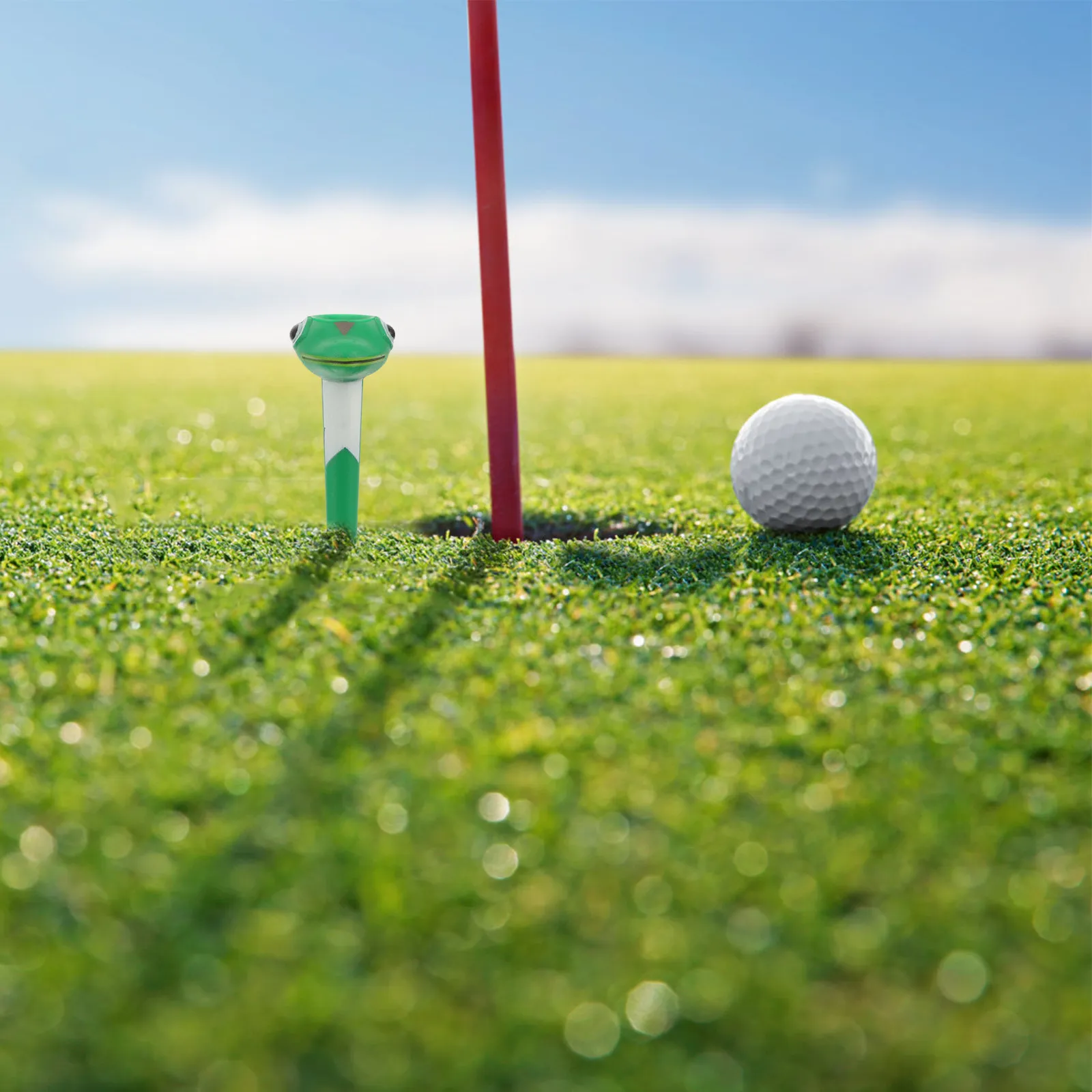 

Набор из 6 пластиковых держателей для гольф-мячей: высокая прочность, простая установка, стабильность, гибкость, профессиональные принадлежности для гольфа