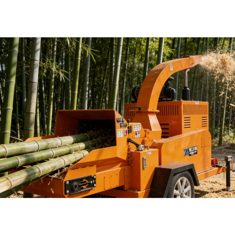 

Garden Mobile Tree Branch Shredder Small Industrial Petrol Diesel Electric Wood Chipper Made in China