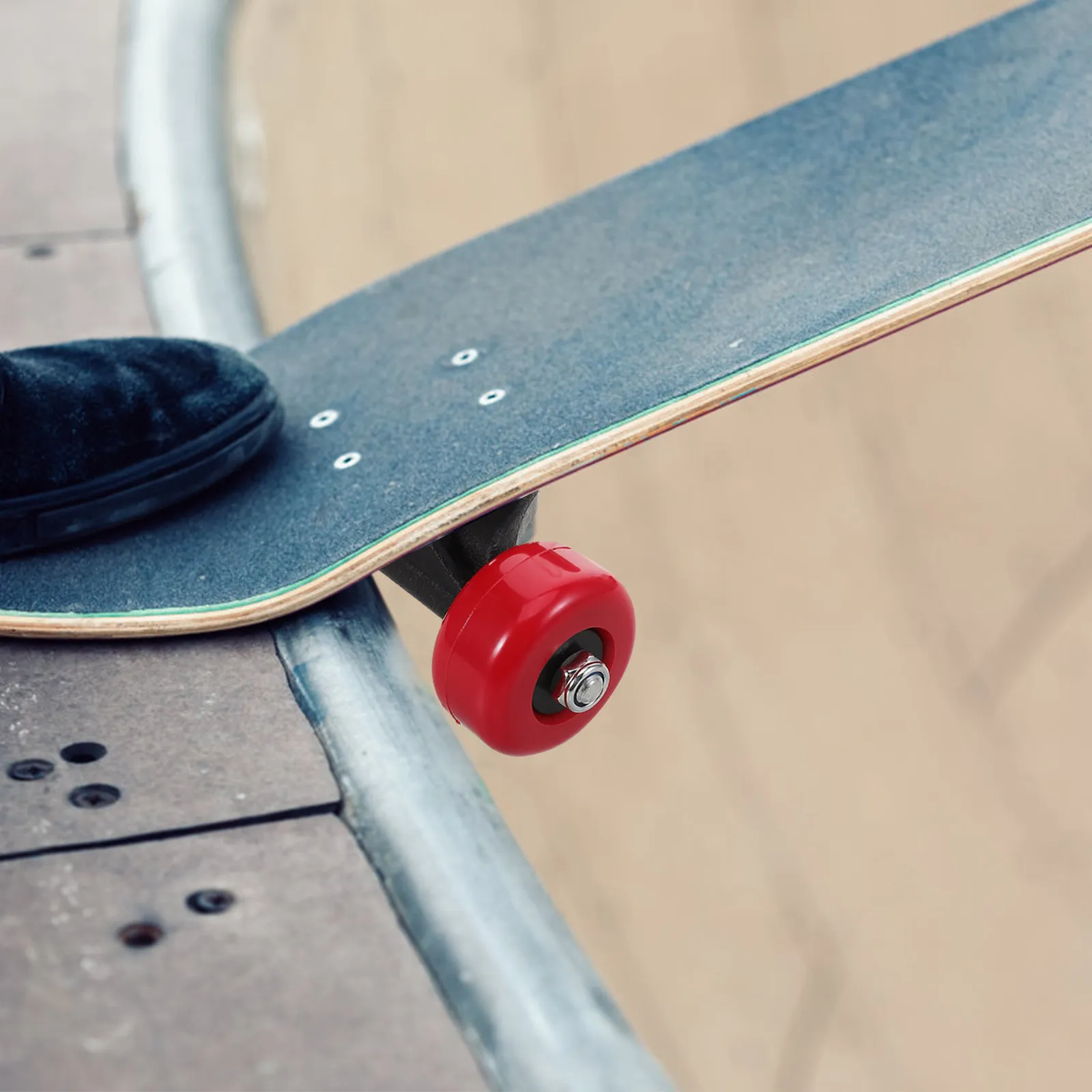 

1Pair Beginner Advanced Skateboard Trucks and Wheels Set Optimized Lightweight Sturdy Design Enhances Grip