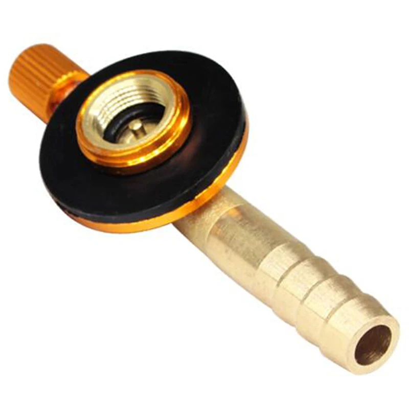 Imagem -05 - Acampamento ao ar Livre Fogão a Gás de Comutação de Carregamento Adaptador Válvula Inflável Cartucho Gás Tanque Cilindro Adaptador Aço Inoxidável Novo