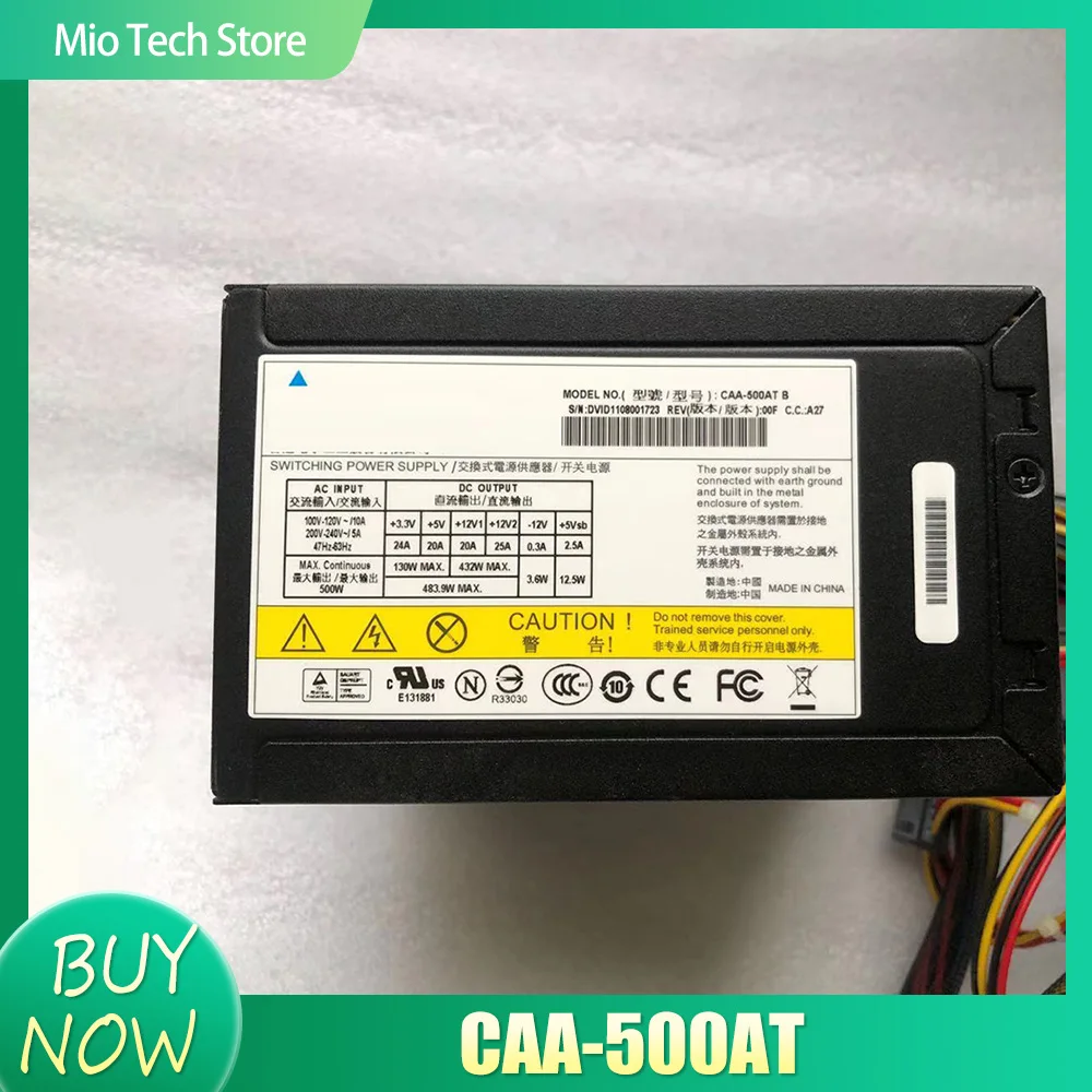 For DELTA CAA-500AT industrial computer power supply 500W output power