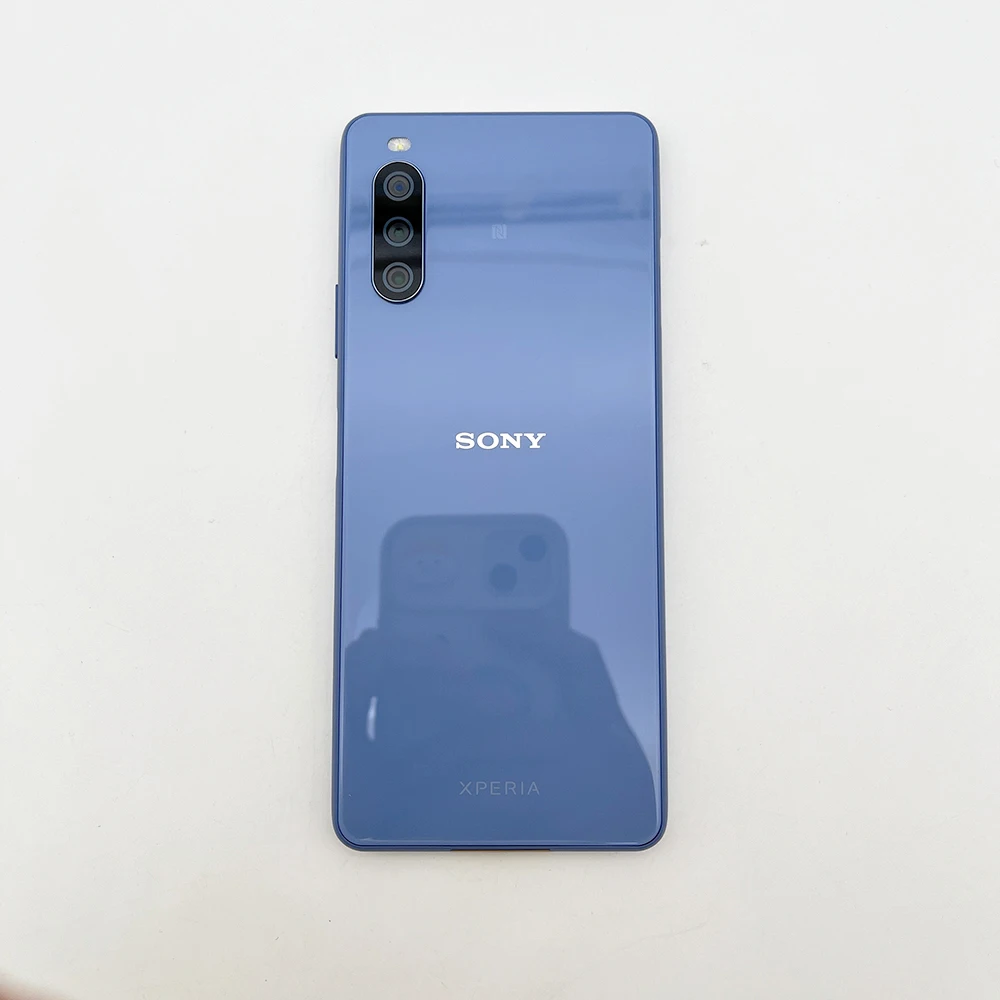 Imagem -03 - Sony-xperia 10 Iii Smartphone 5g Xq-bt52 Original Desbloqueado Dual Sim Celular Octa-core 12mp Snapdragon Impressão Digital 6gb 128gb