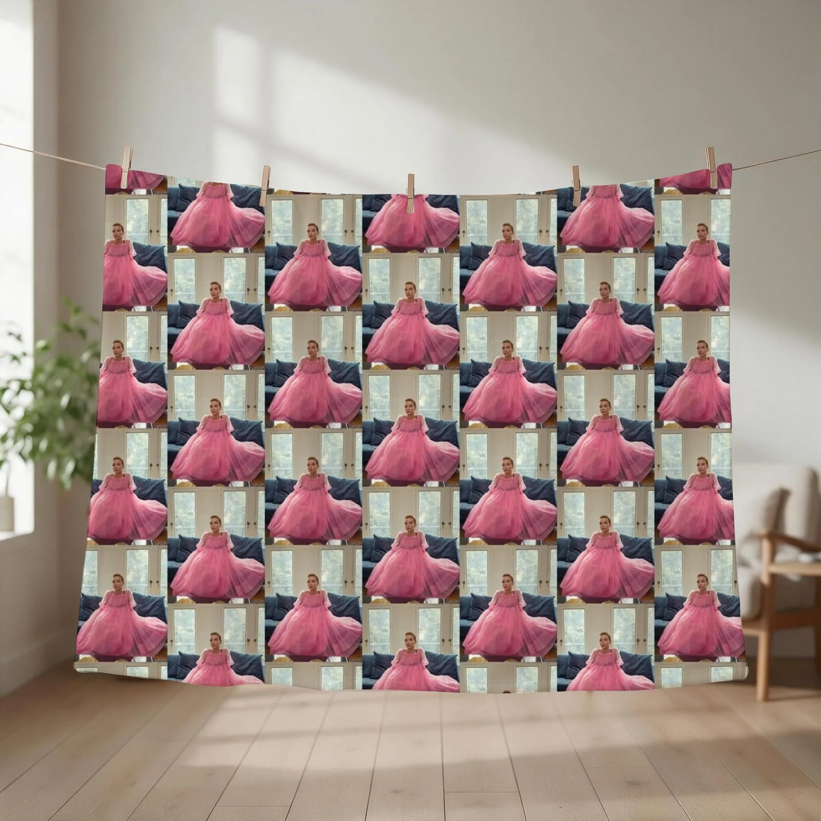 Villanelle Killing Eve Throw Blanket Personalized Gift Winter beds Luxury Thicken for sofa Blankets