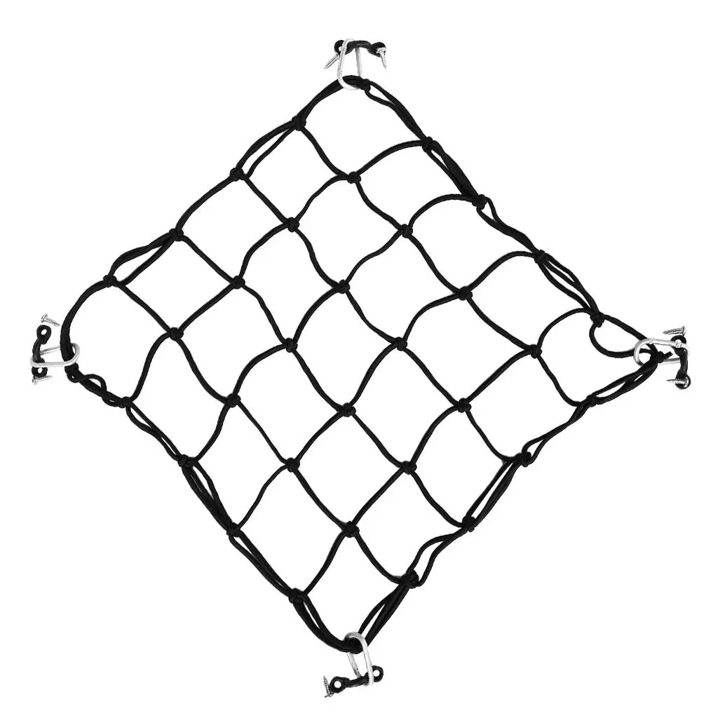

Kayak Deck Cargo Net Elastic Rope Bungee Luggage Holder Marine Storage Accessory for SUP Paddleboard Canoe Boat