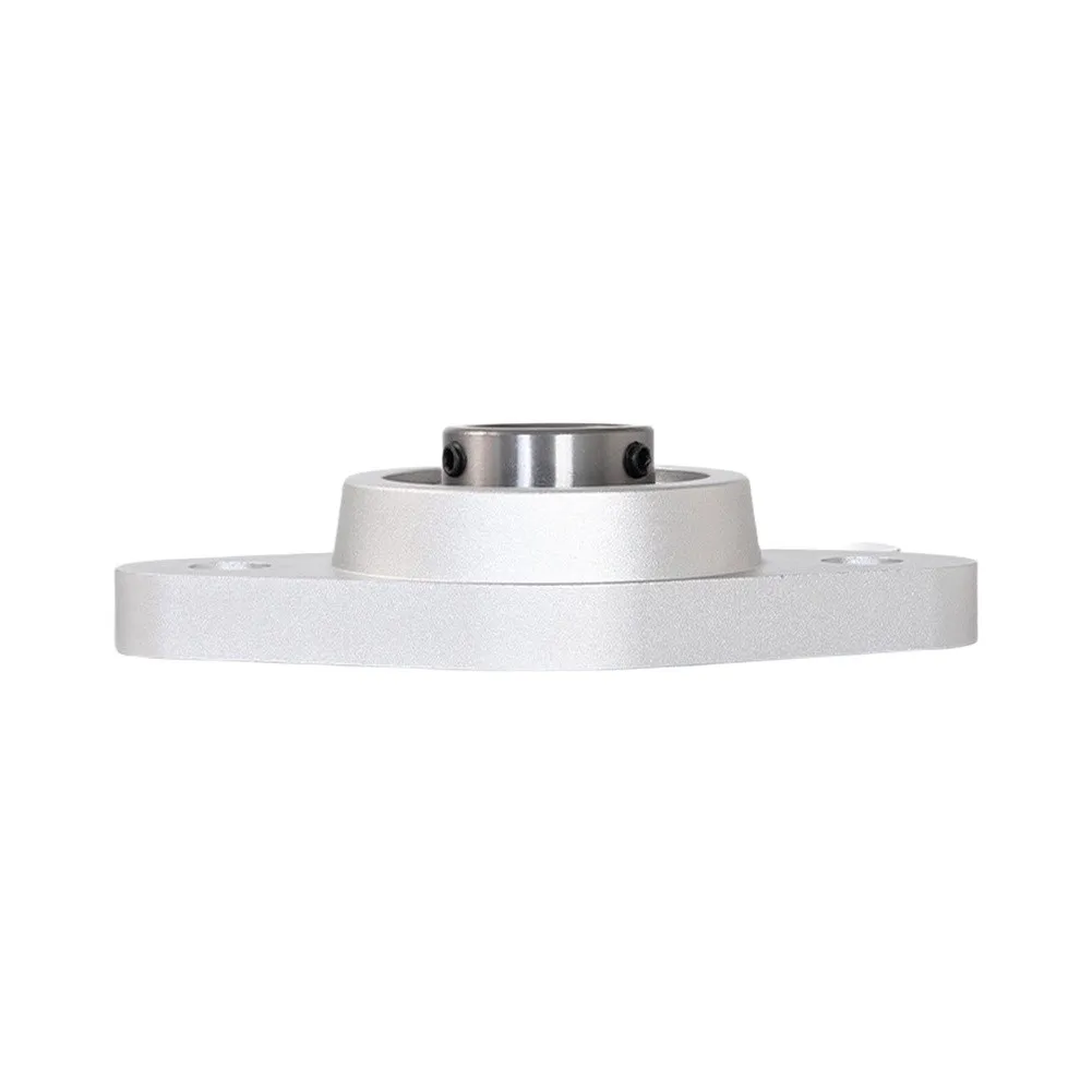 CNC Precision Bearing Housing Workout Guide Shaft Support Flange Bearing Block Flat Base Design M8 Screw Hole Fit