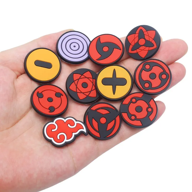 1-38PCS MINISO Japanese anime Shoe Charms Garden Shoe Accessories Buckle Fit Clogs Decaration Sandals Decorate Men Women Gift image 6