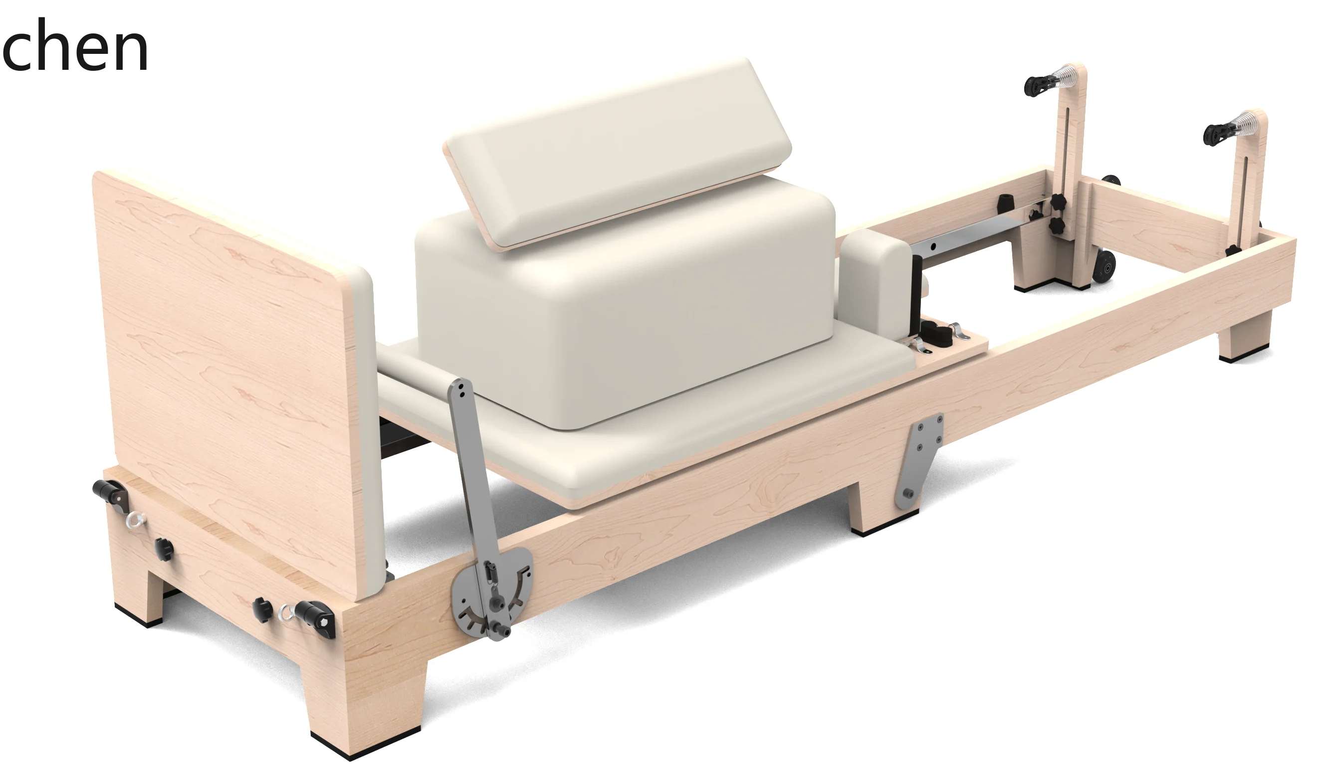 

YFY wooden folding core bed household fitness commercial equipment yoga studio equipment private education