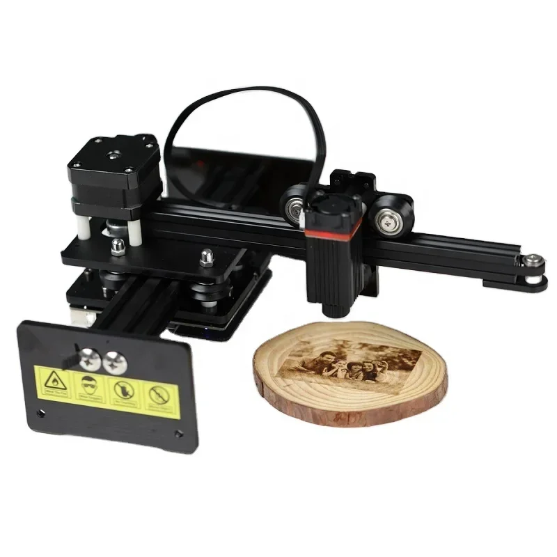 Premium Off-Line And App Wireless Control 10W Wood Engraving Printer For Rubber