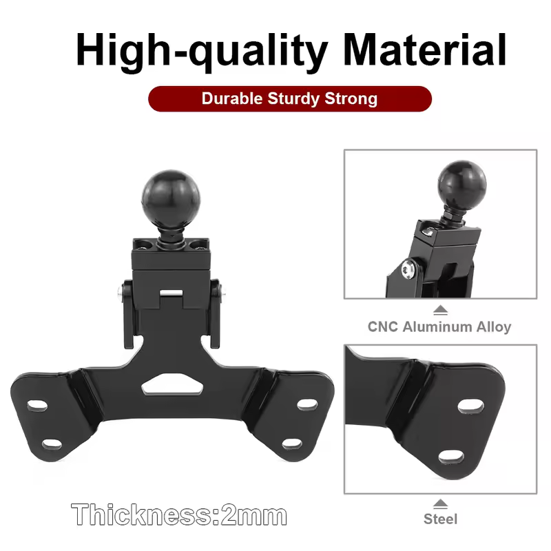 For Ducati Multistrada V4 2021-2025 V4 S/RS/Rally Motorcycle Navigation Bracket GPS Mount Phone GPS Plate Bracket Support Holder - Image 2