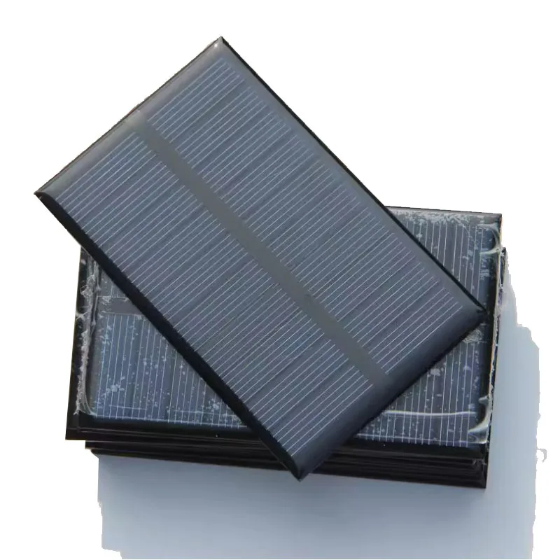 BUHESHUI 1.2W Portable Small Solar Cells 5V 240MA Custom DIY Your Own Solar Panel Products Garden Light Drone Mono Solar Panel image 2