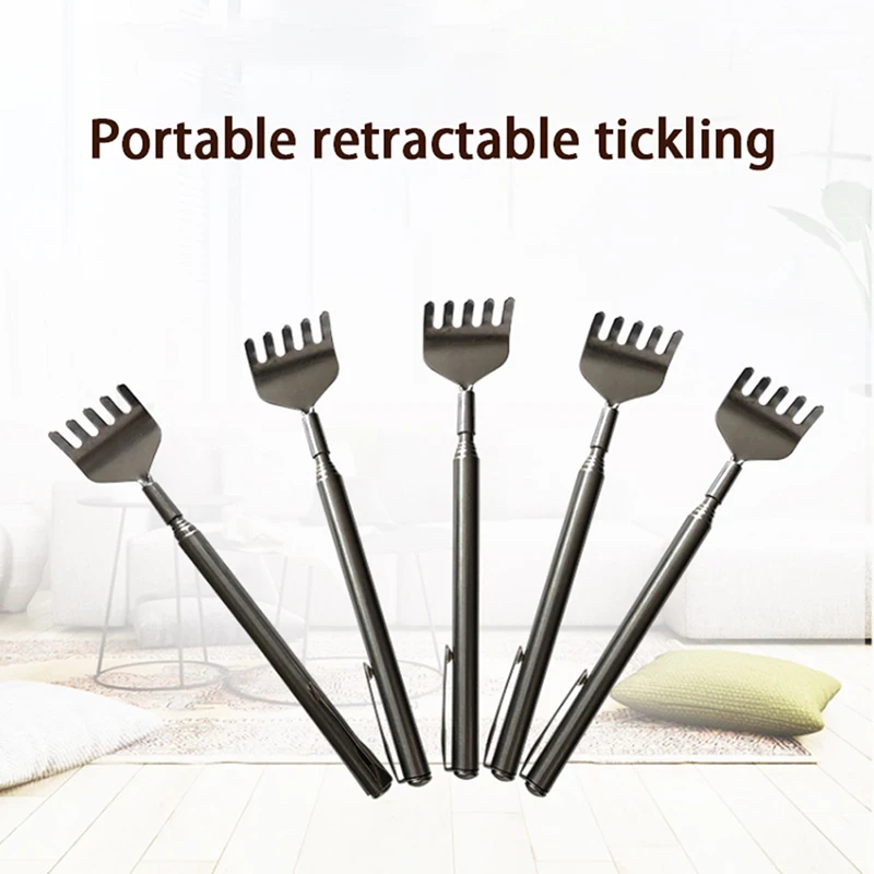 

1pcs Back Scratcher Telescopic Scratching Backscratcher Massager Back Scraper Extendable Telescoping Itch Health Care Relaxation