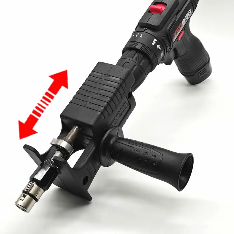 Electric Drill Adapter with 3XLR Connector,Quick Release Connector and Vac-u-Lock Connector for Homemade Sex Machine Device Fast