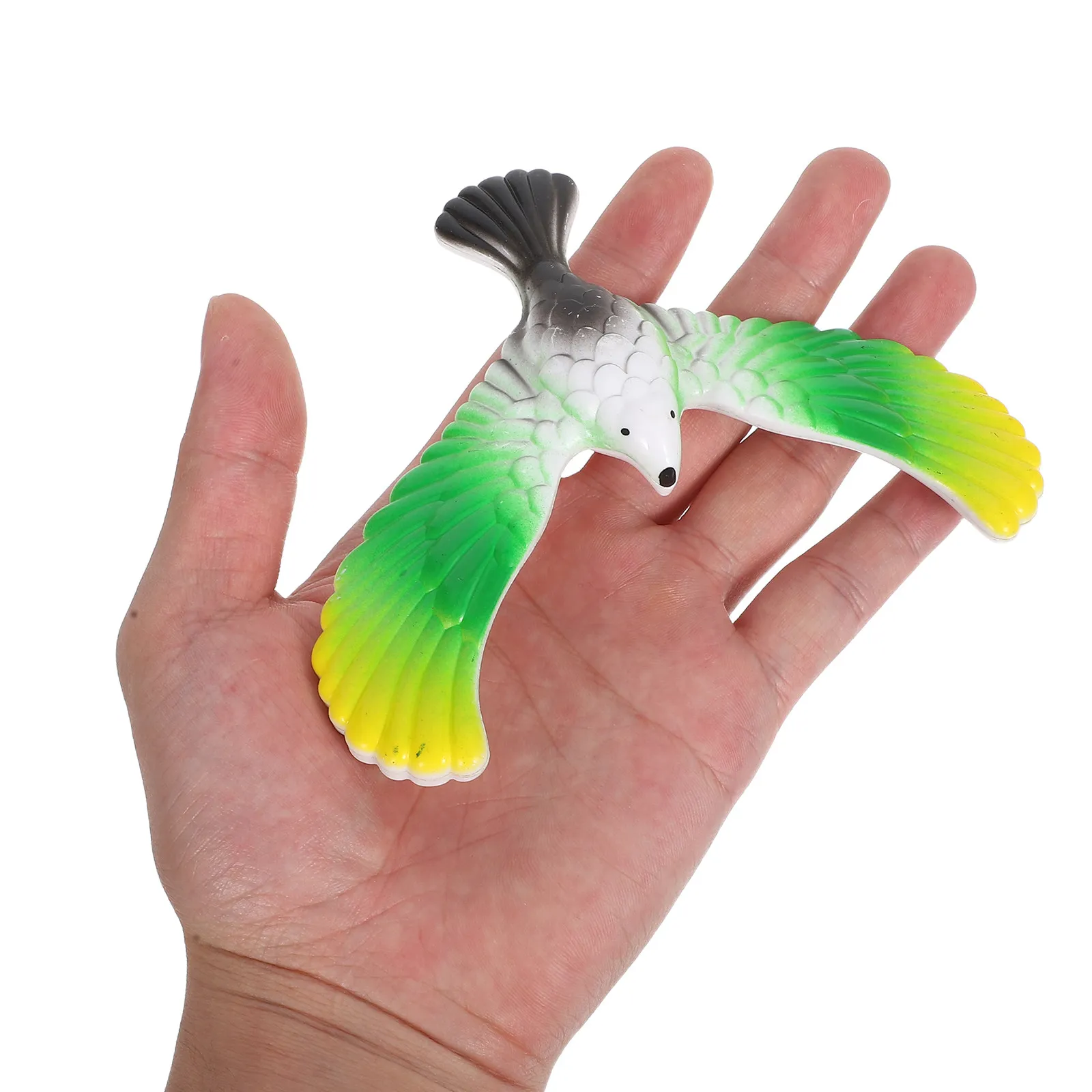 

8Pcs Balancing Eagle Bird Retro Educational Play Enhances Spatial Awareness Concentration Hand Eye Coordination