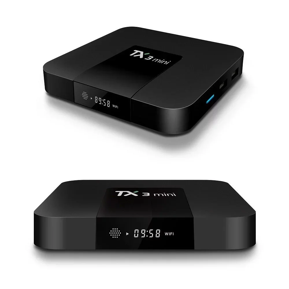 Dispositivo de TV inteligente TX3 Mini, decodificador con Wifi 2,4G, reproductor de Red HD 2 + 16g, Bluetooth, 4K, android