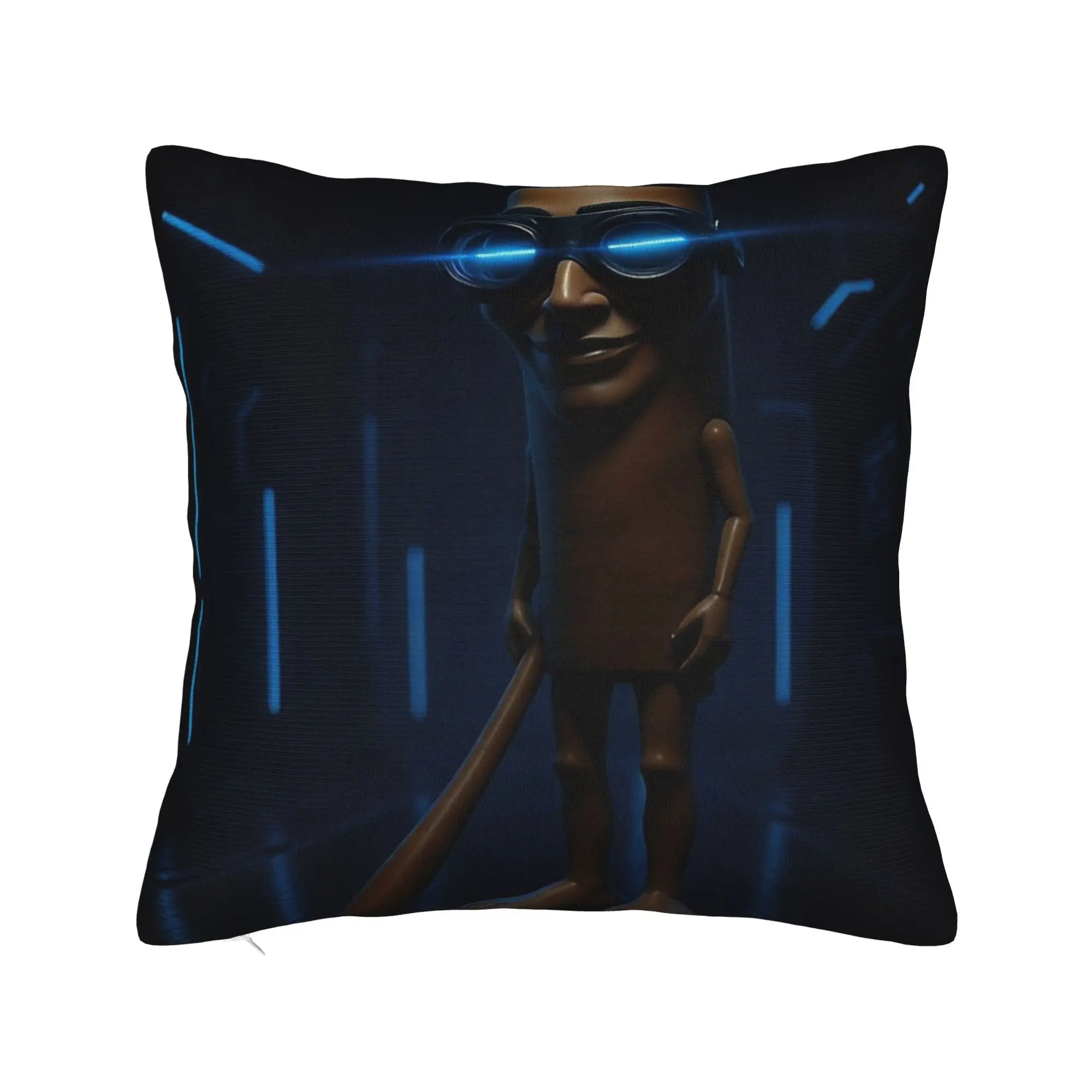 Tung Tung Sahur Spy Rot Kissenbezüge Morden Kissenbezug für Sofa Home Dekoration Druck Kissenbezug