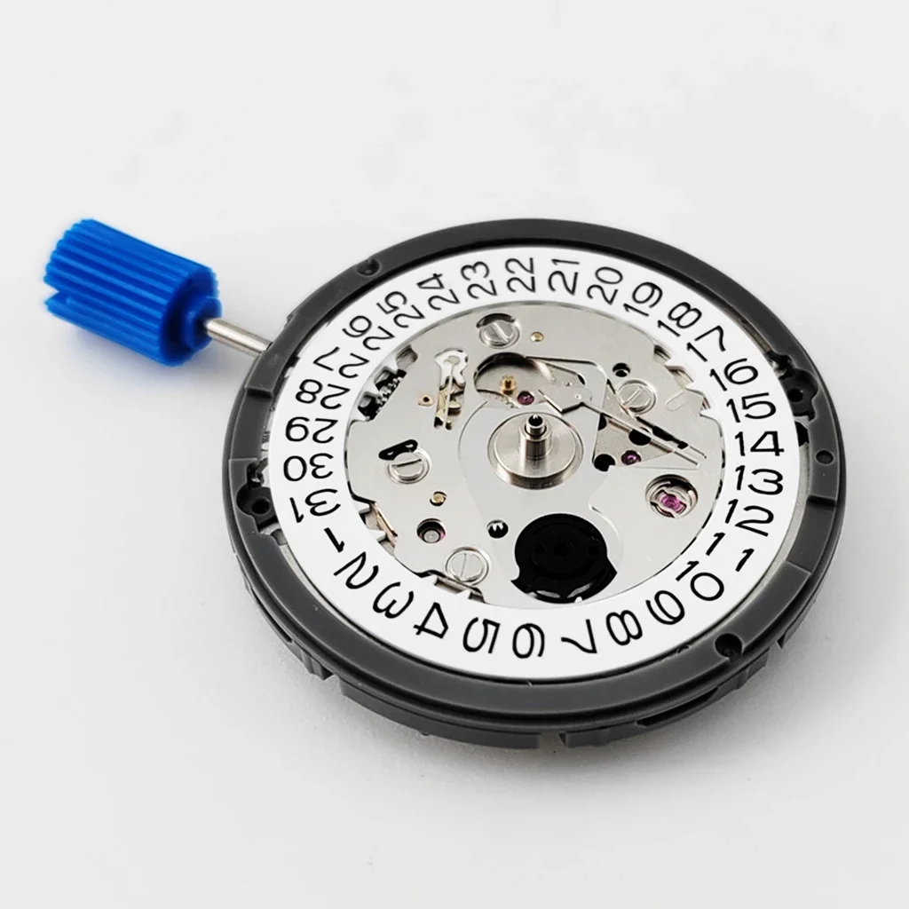 TMI Japan NH35 NH05 Automatic Mechanical Movement Day Date Set High Accuracy 24 Jewels Mod Watch NH Series Movement 21600 bph