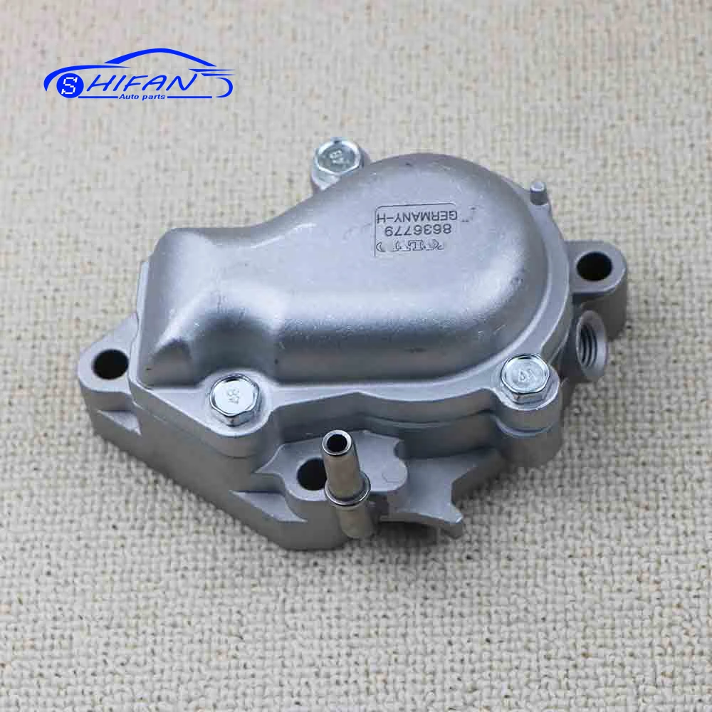 8636779 Auto Coolant Water Aluminum Engine Cooling Thermostat Housing Assembly Cover Suit For Volvo S80 XC90  2003-2006