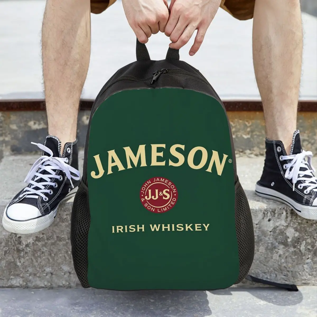 

Редкий рюкзак Cask The Jameson, рюкзак большой вместимости, сумка для книг для мальчиков и девочек, школьная сумка, сумки на плечо для мужчин и женщин