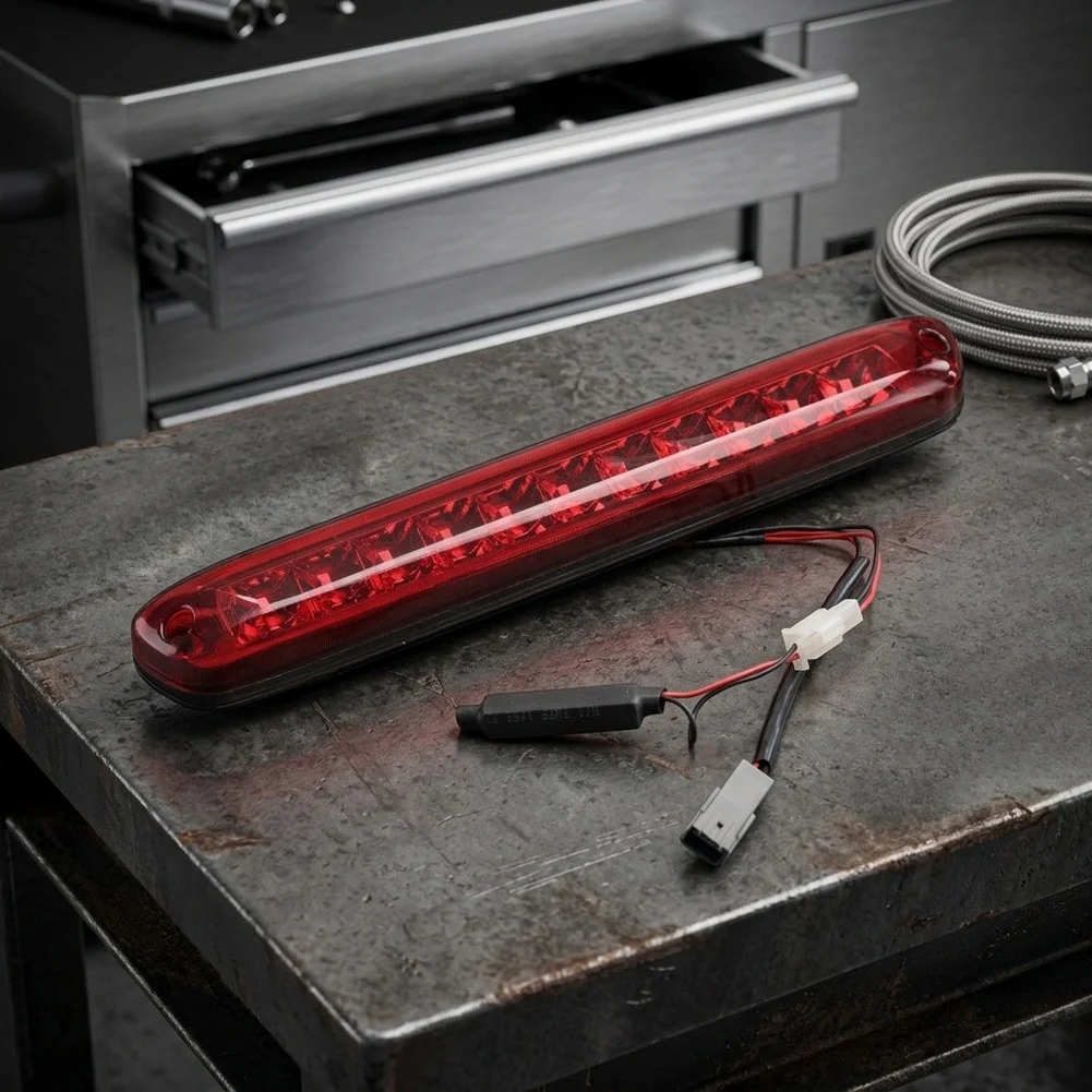 LED Roof Third Brake Light Tail Lamp for GMC For Colorado 2004-2012 For Isuzu for i-series 2006-2008 38x5.5x5.5cm 12V Red