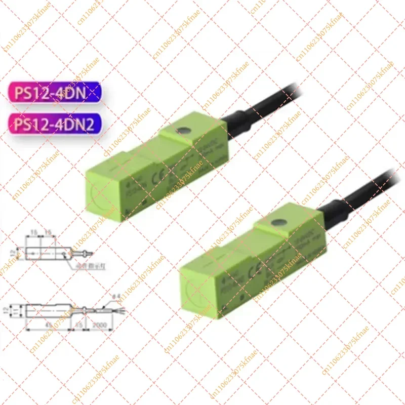 

PS12 Series Inductive Proximity Switch (DC NPN/PNP) | 12-24VDC Sensor PS12-4DN/DP Series