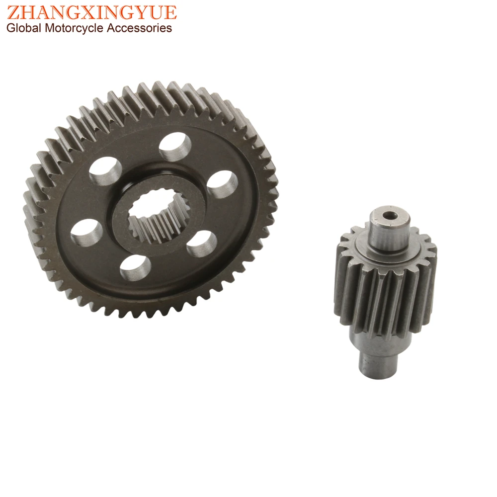 Scooter Top Racing Secondary / Final Drive Gears 17/49 For Peugeot V-Clic Speedfight 3 Vivacity  (\'08 on) 50cc  4-Stroke