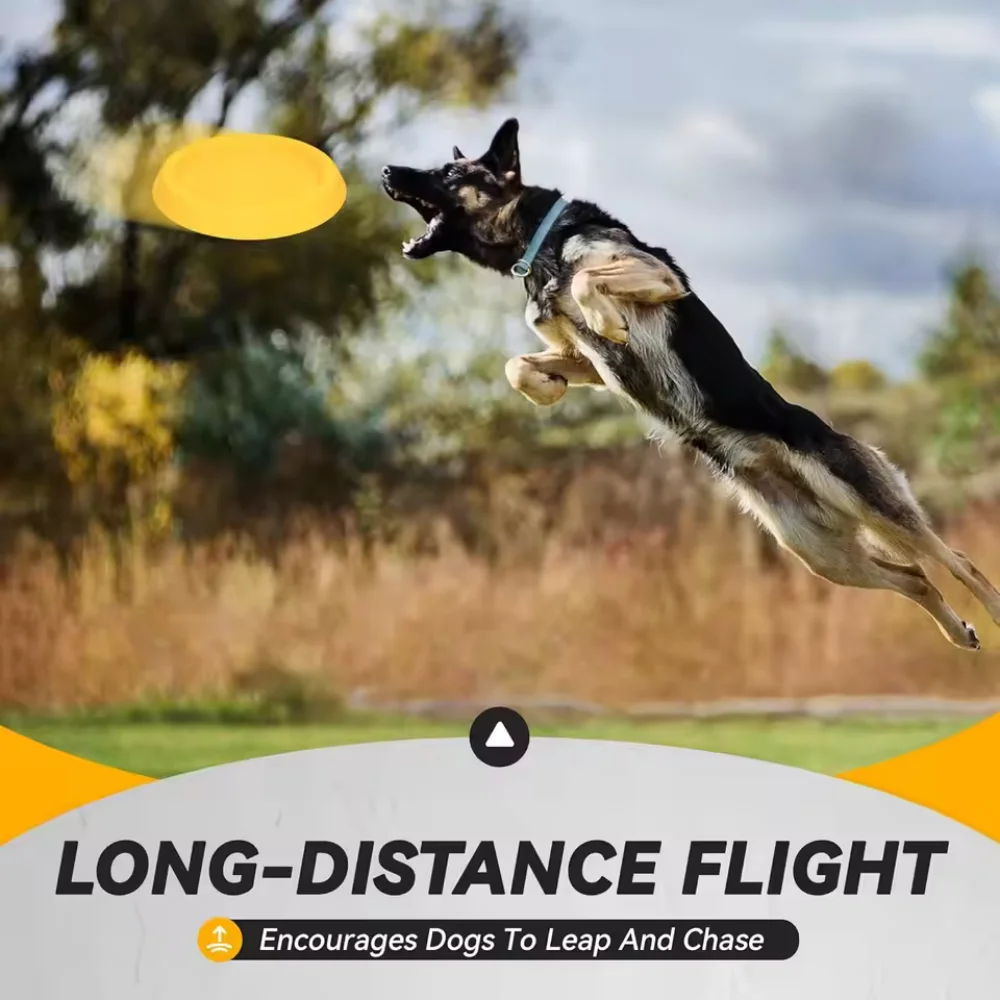 Frisbee Freestyle Disc - Dayanıklı EVA Köpek Uçan Diski Yok