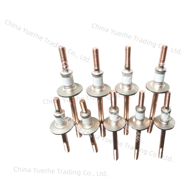 

Ultra-high Vacuum KF25 Electrode Brazing High Voltage Insulating Seal Through Ceramic Lead Feedthrough