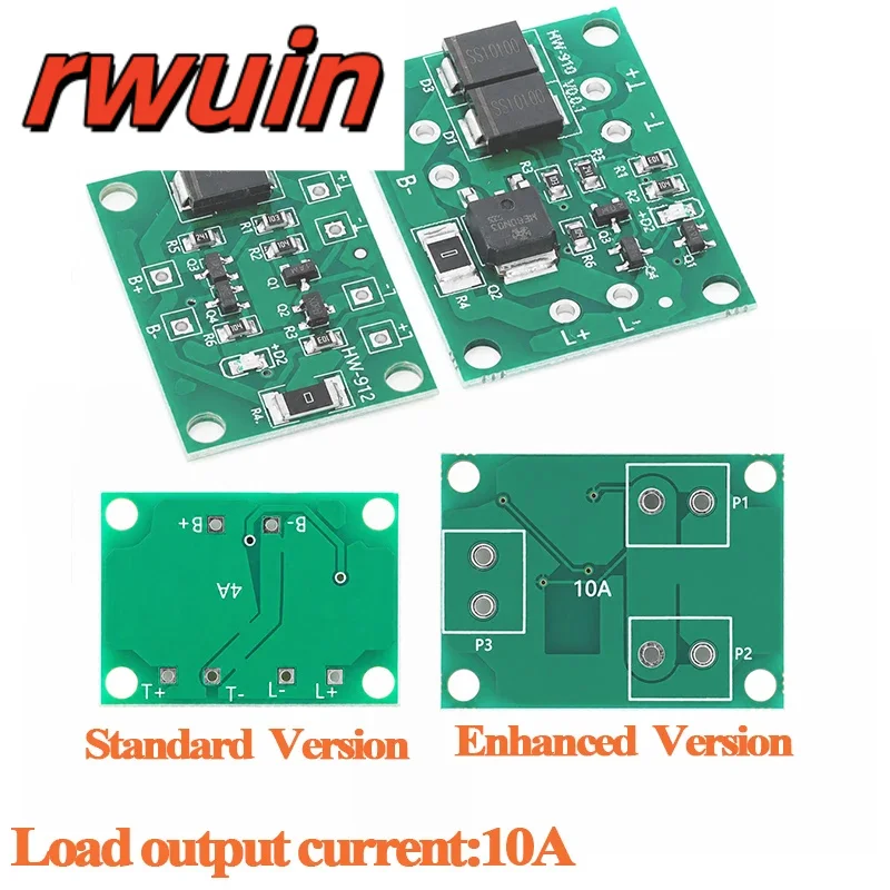 10pcs/1pc 3-24V Solar light circuit control board module solar lawn light lithium lead-acid battery light automatic control