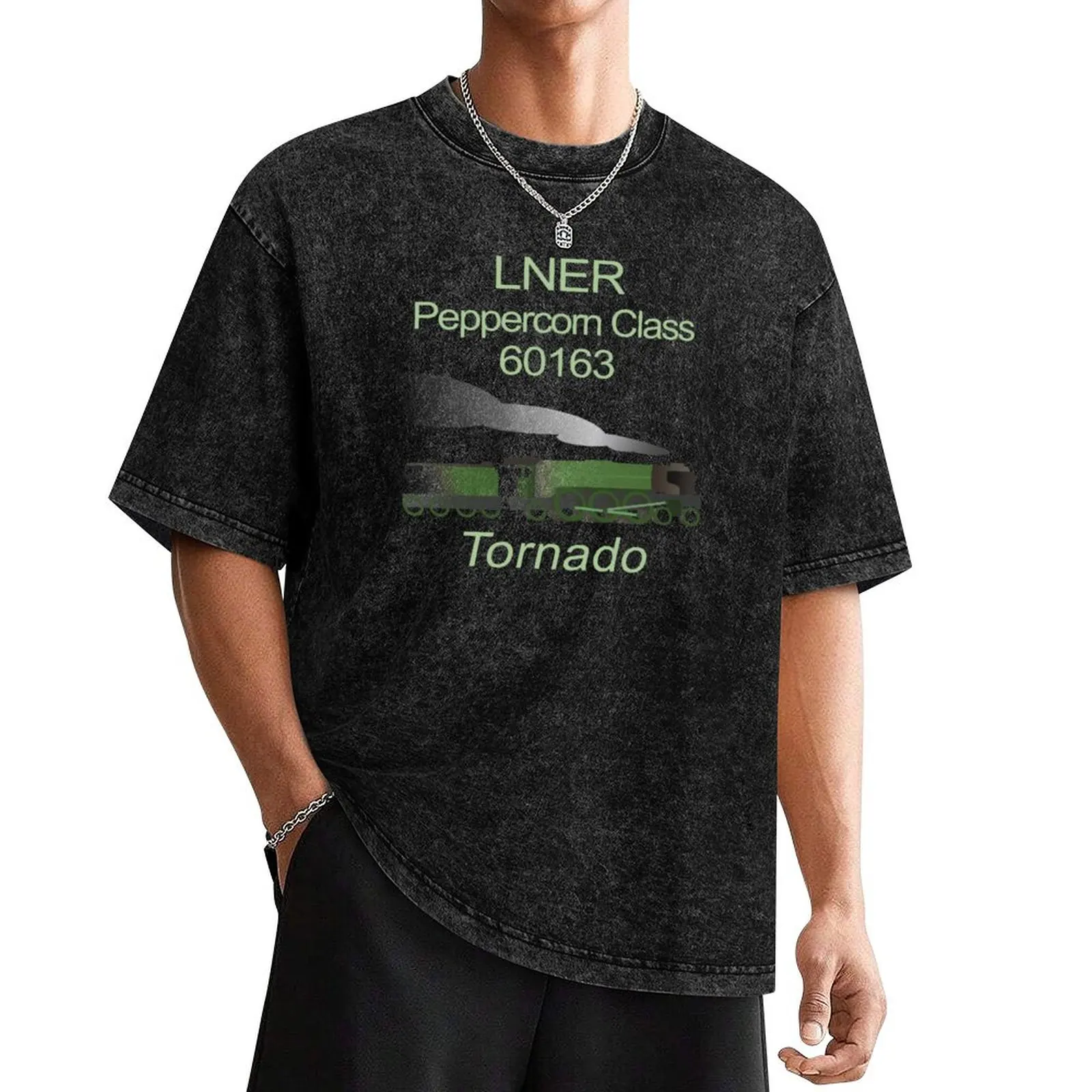 LNER Peppercorn Class A1 60163 Tornado T-Shirt Louboutins custom t shirt Men's cotton t-shirt