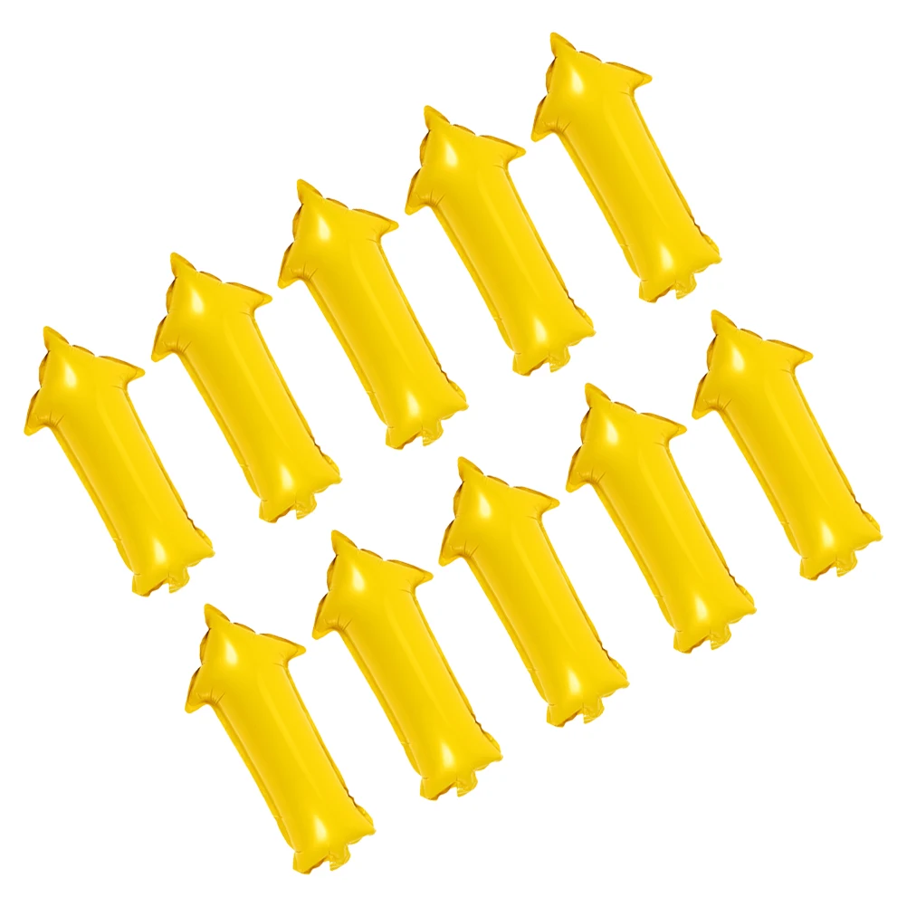 

10Pcs Arrow Foil Balloons Decorative Birthday Party Wedding Festival Durable Aluminum Balloon Set Arrow Modeling Balloons