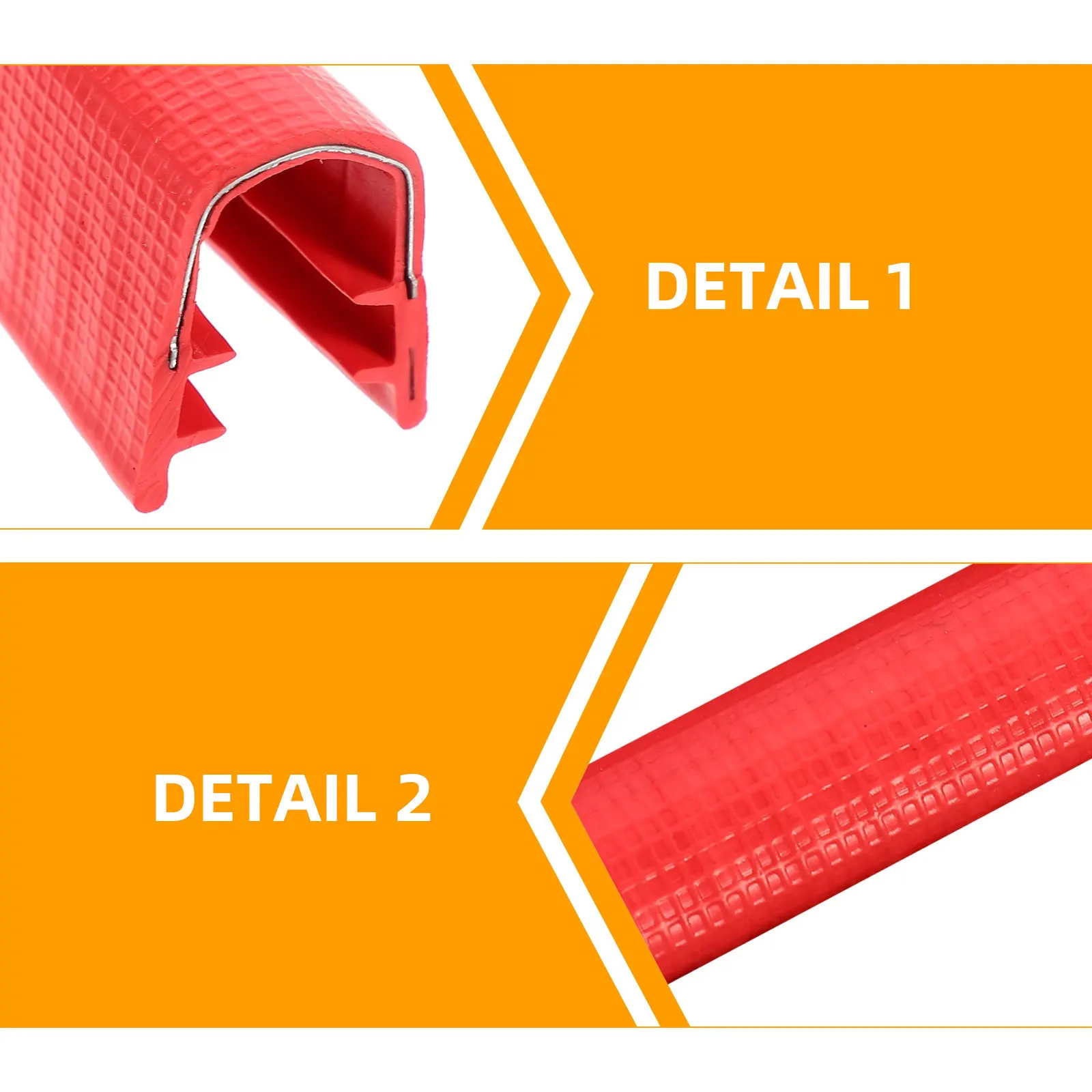 

4Pcs Skateboard Deck Guards U Shape Edge Covers Protective Strip Anti-Collision Impact Protection Wearproof Waterproof