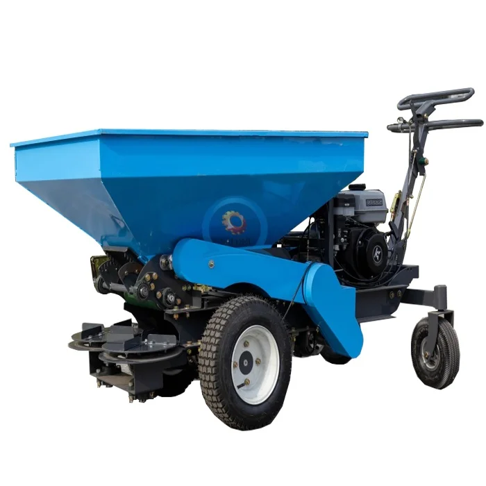 Hand-push Fertilizer Applicator with 4-Speed Transmission - SA-STSFJ Efficient Spreading Machine