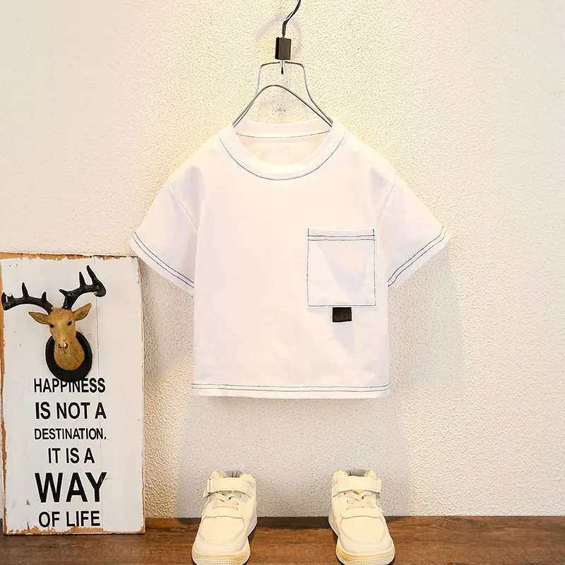 1-5Year New Fashion Summer Baby Boys Clothes Suit Children Cotton Shirt Pants 2Pcs/Sets Toddler Infant  Costume Kids Tracksuits