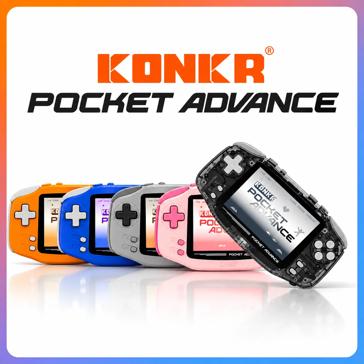 AYANEO KONKR Pocket Advance Retro Handheld 3.5 inch LCD Game Console MTK Helio G90T Android Portable Accessories