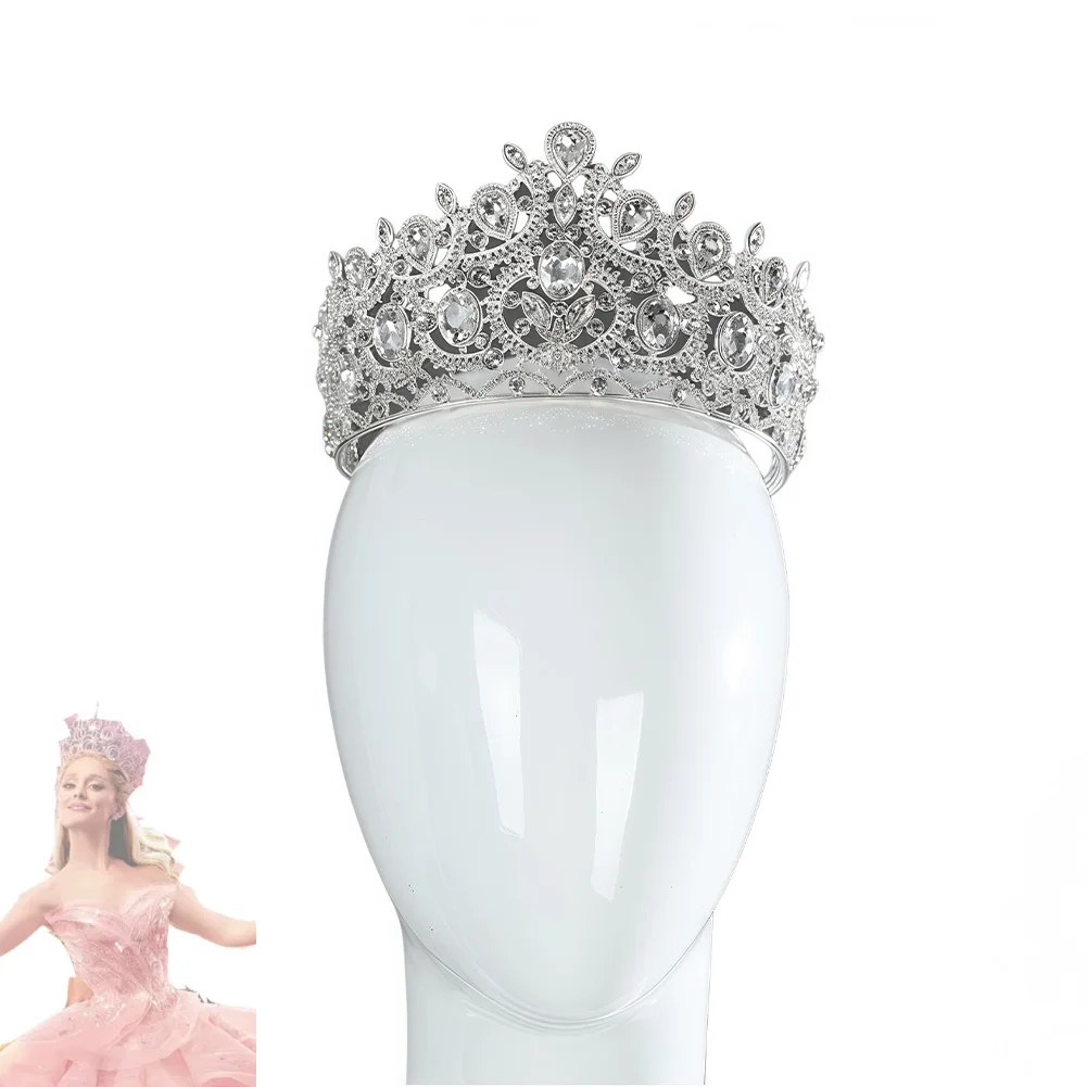 Glinda Cosplay corona película malvada disfraz accesorios Halloween carnaval fiesta trajes