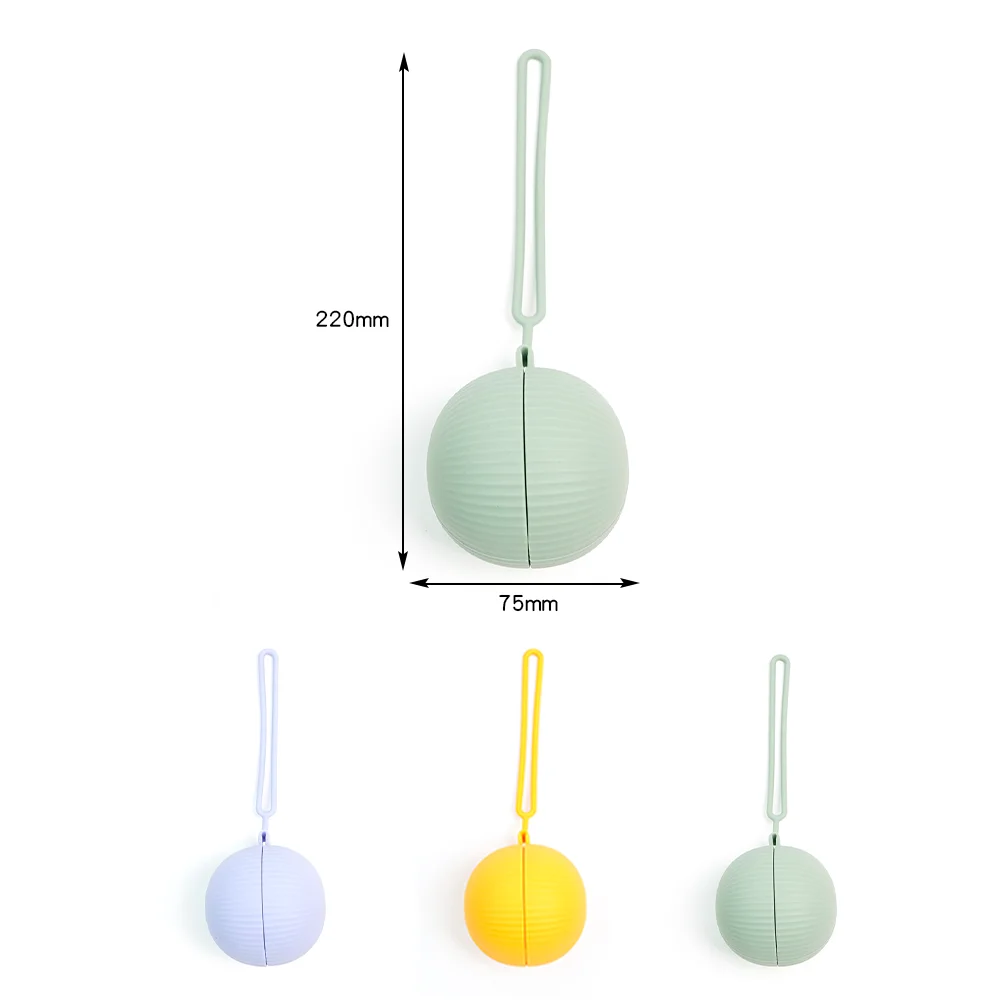 Sac à sucette en silicone sans BPA pour bébé, boîte à sucette super douce, sac à sucette à fermeture ouverte, sphères de qualité alimentaire, 100%